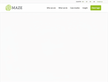 Tablet Screenshot of en.mymaze.com